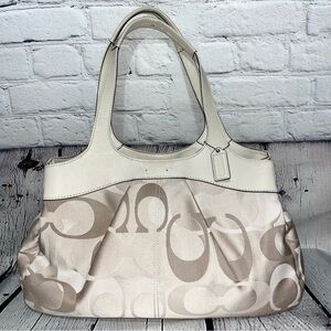 ✅SOLD✅ Vintage Y2K Coach Lexi Signature Op Art Shoulder Bag